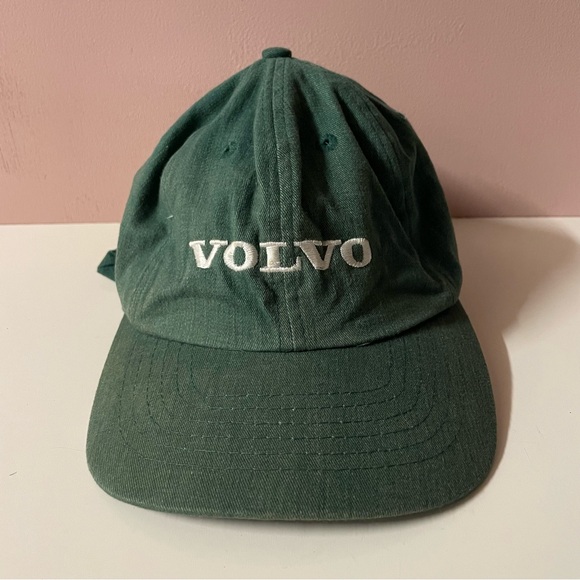 Vintage Men’s 100% Cotton Green Volvo Cap - Picture 1 of 7